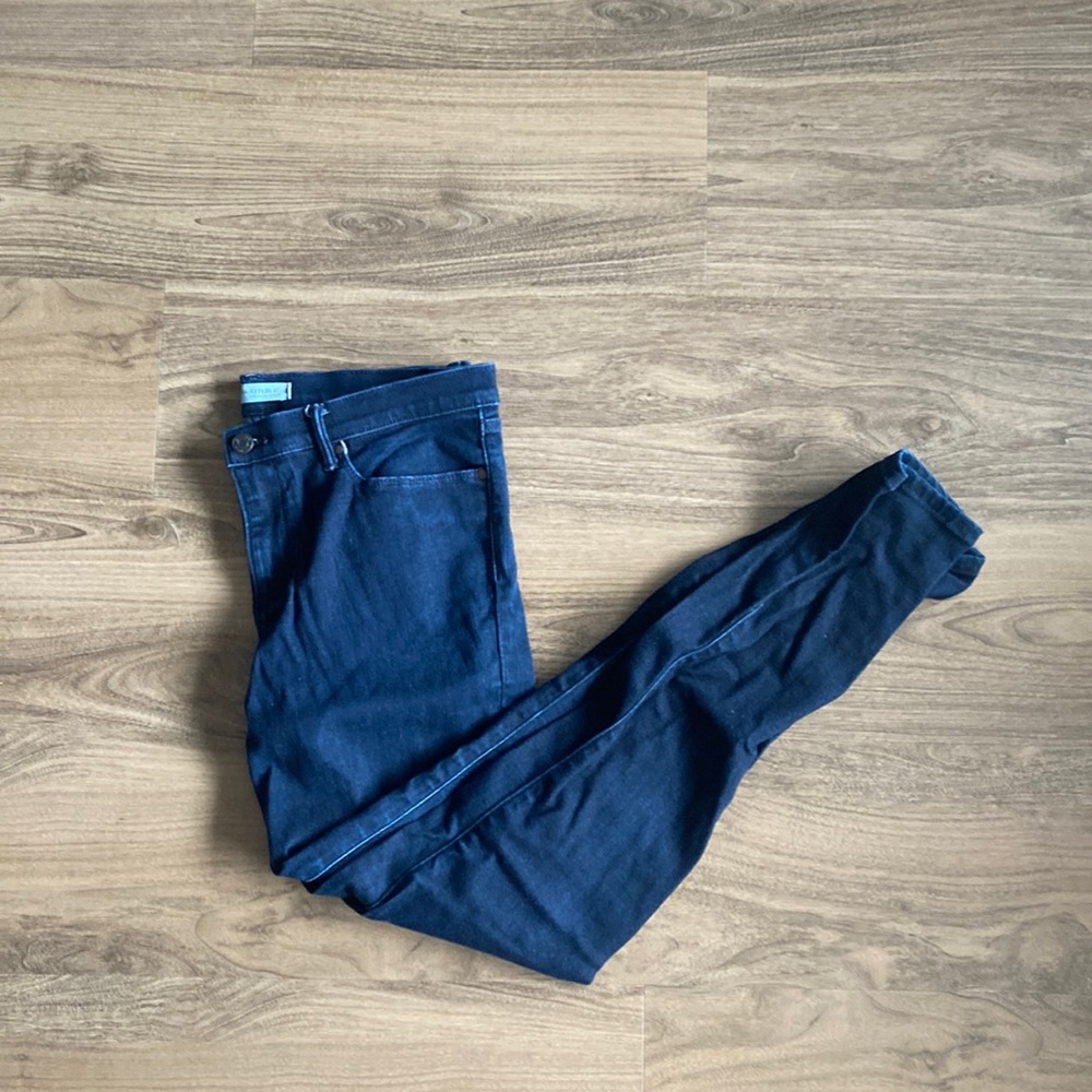 Banana republic dark denim jegging